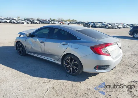 2021 Honda Civic Sport z USA, uszkodzony, nr VIN 2HGFC2F87MH519835